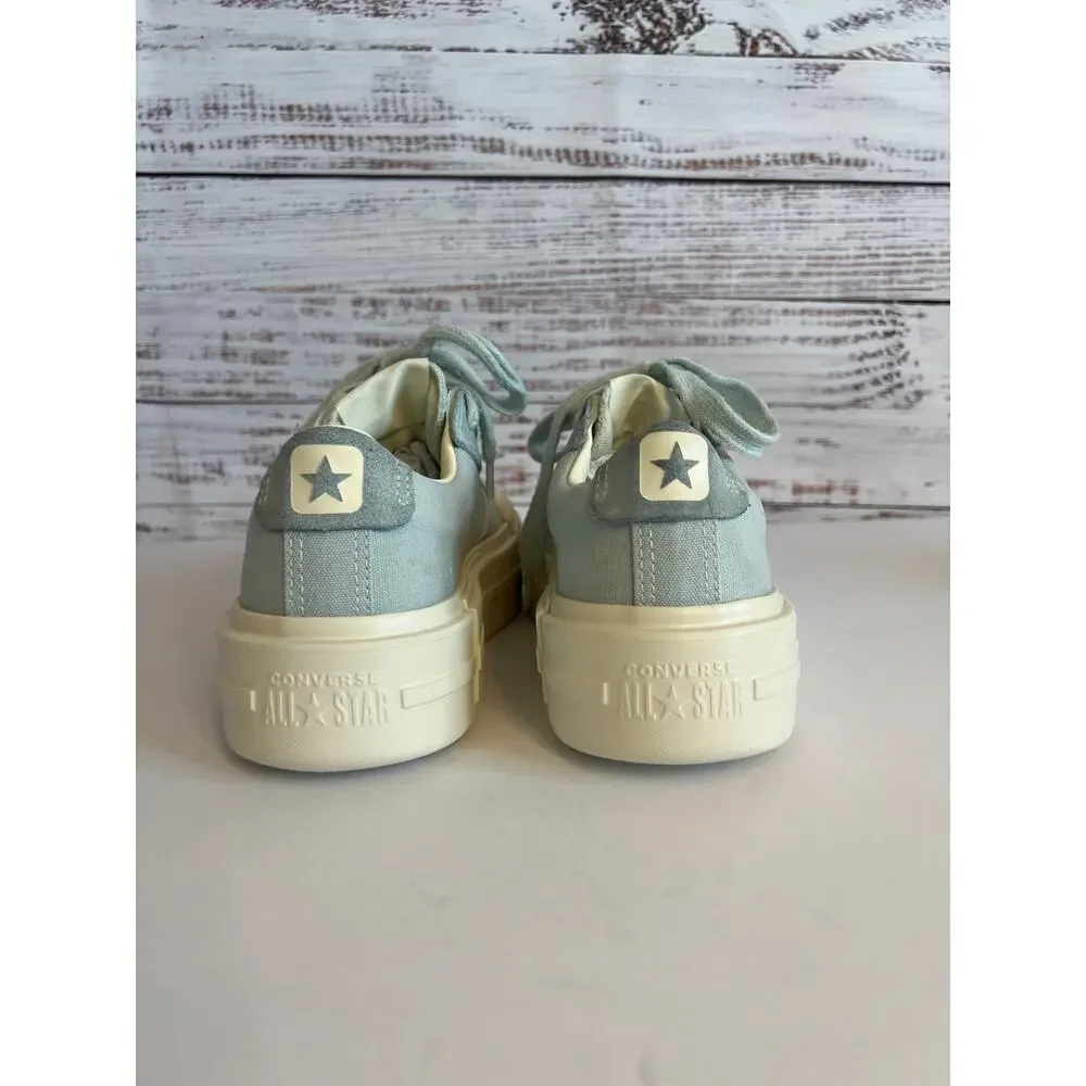 Converse Chuck Taylor All Star Cruise Ox Platform Sneaker Blue White Size 8
